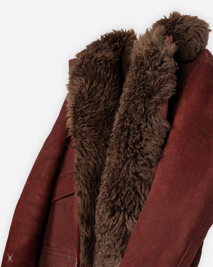 Runway shearling jacket F/W 2013