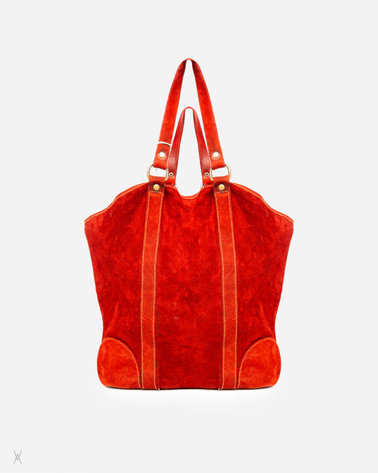 MR06 Soft Horse Reverse Leather Tote