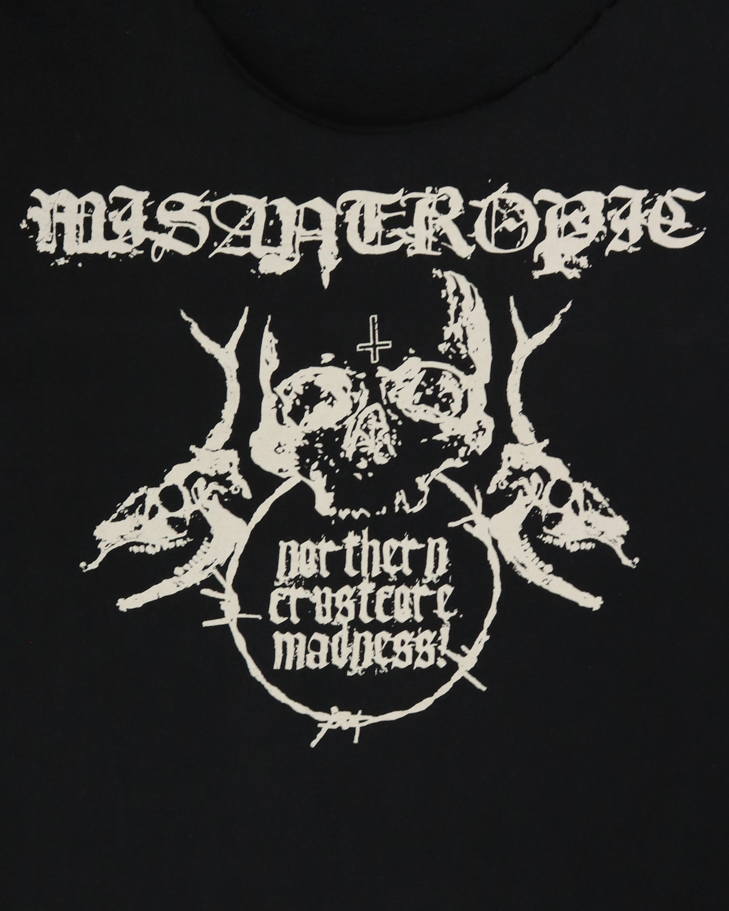 „Misantropic” printed T-shirt