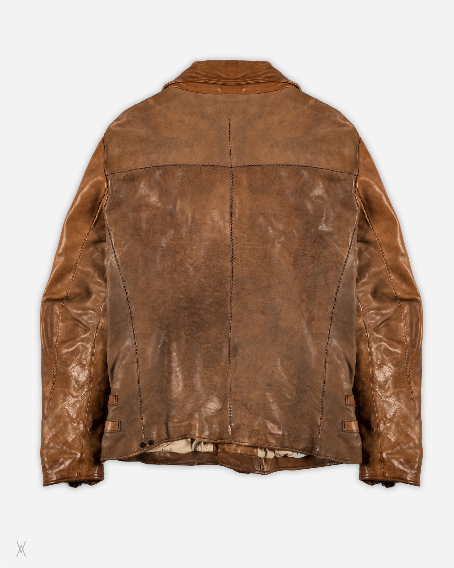 Incarnation Brown Horse Leather Biker Jacket