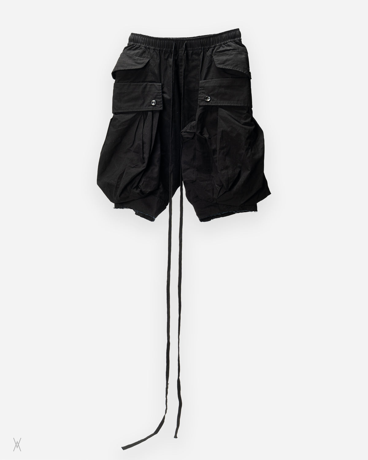 Julius Ripstop Cargo Black Shorts / (1)