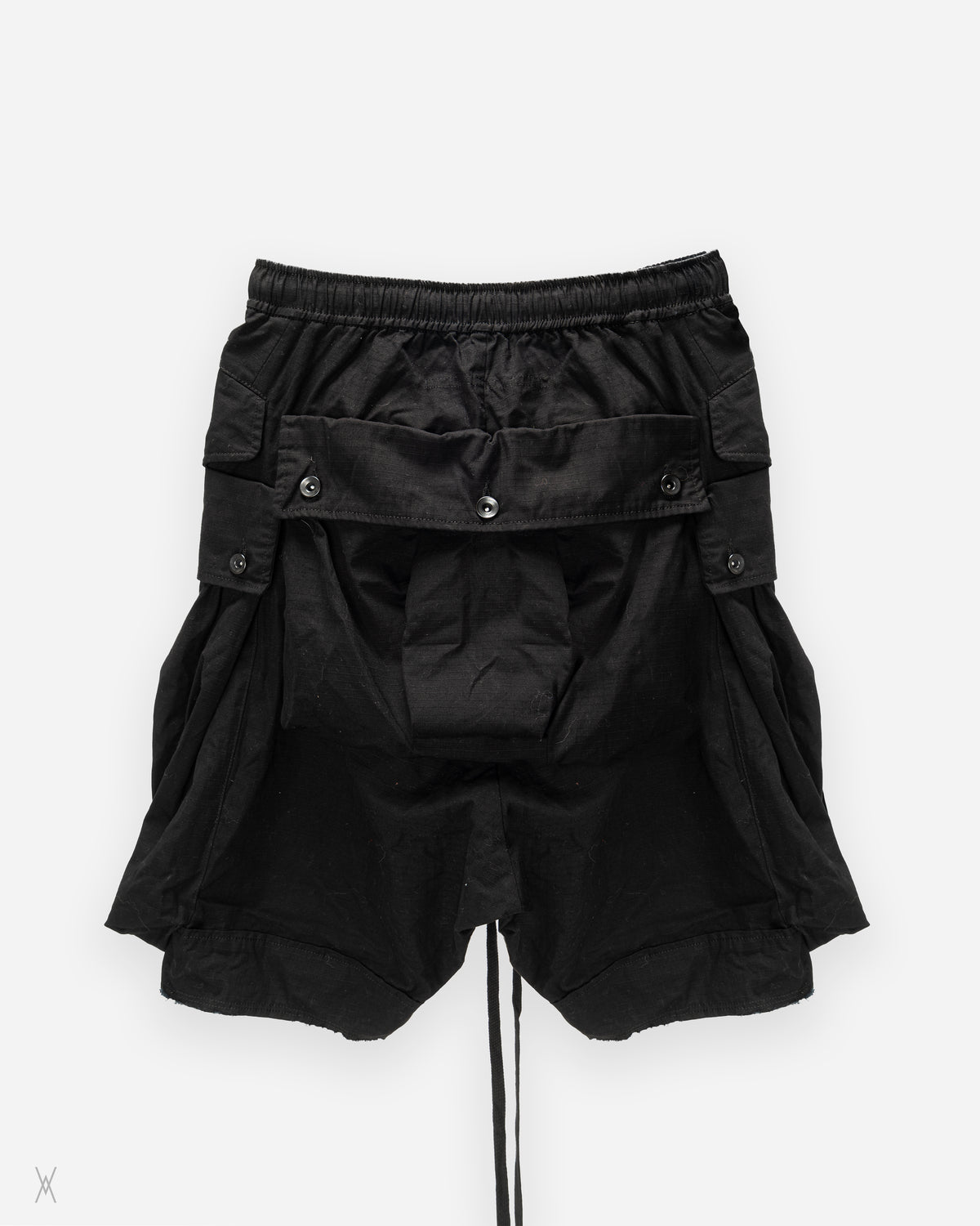 Julius Ripstop Cargo Black Shorts / (1)