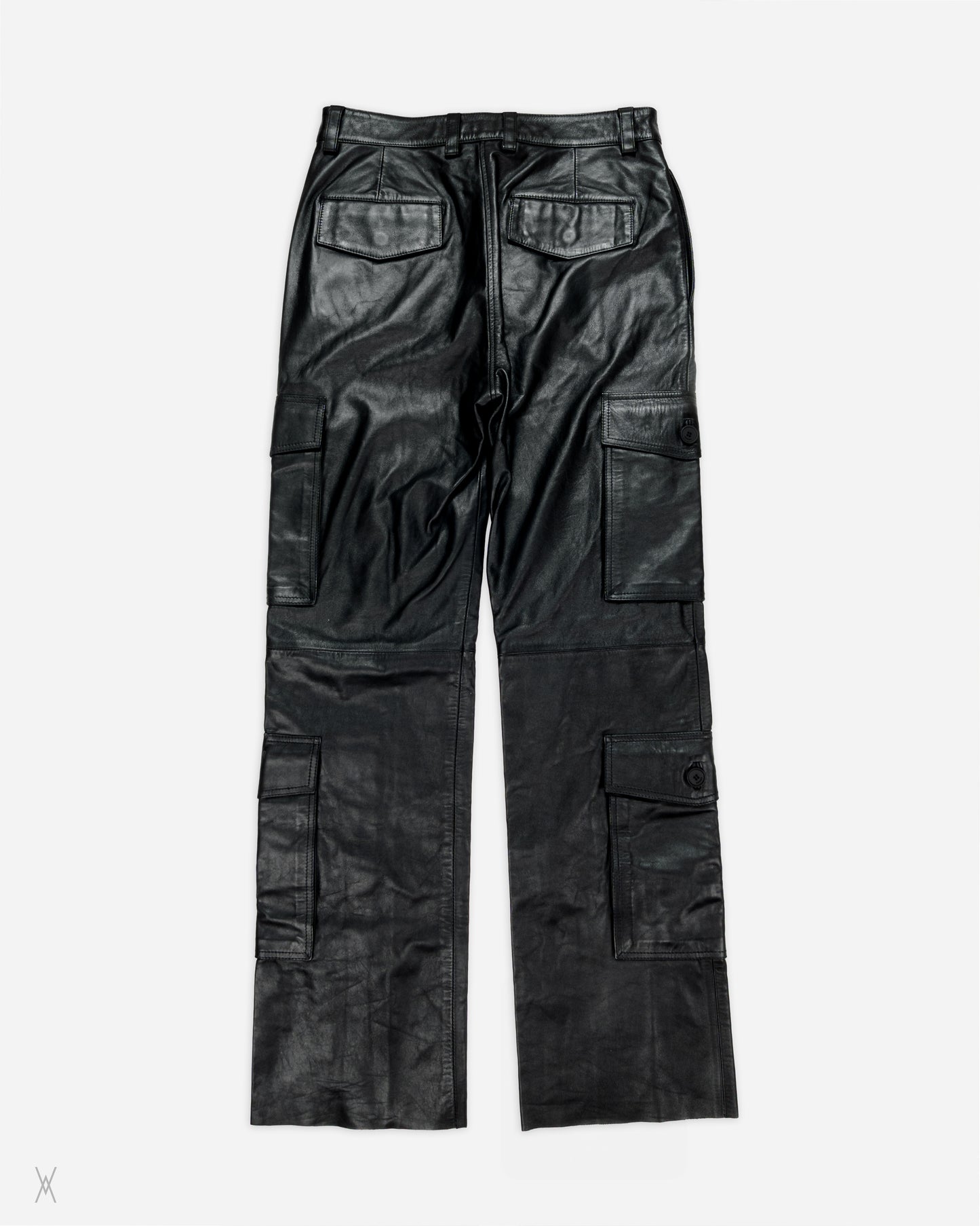 Kenzo Leather Cargo Pants