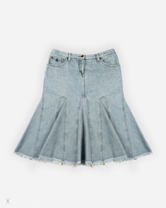 SS04 “Deliverance” Denim Trumpet Skirt