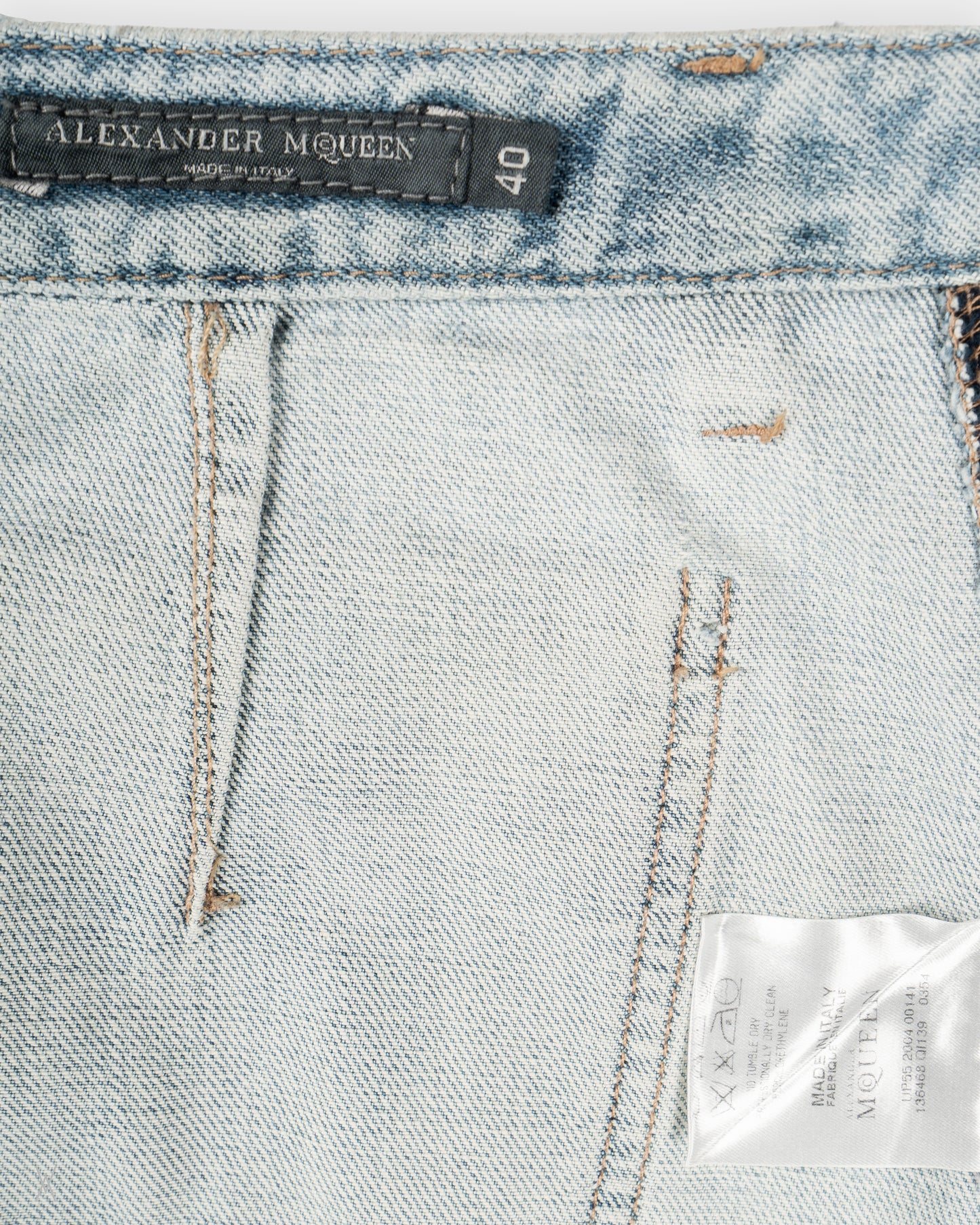 SS04 “Deliverance” Denim Trumpet Skirt