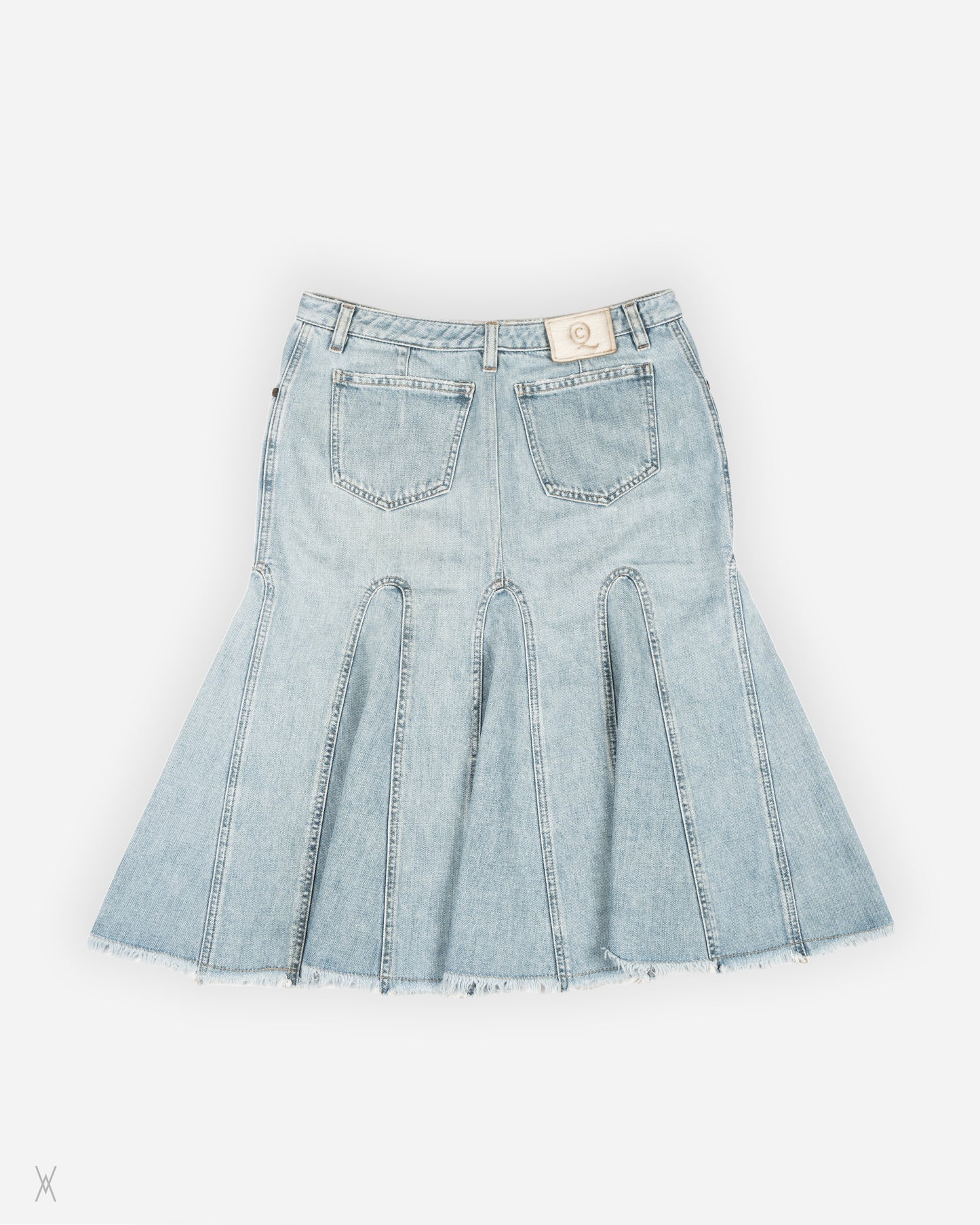 SS04 “Deliverance” Denim Trumpet Skirt