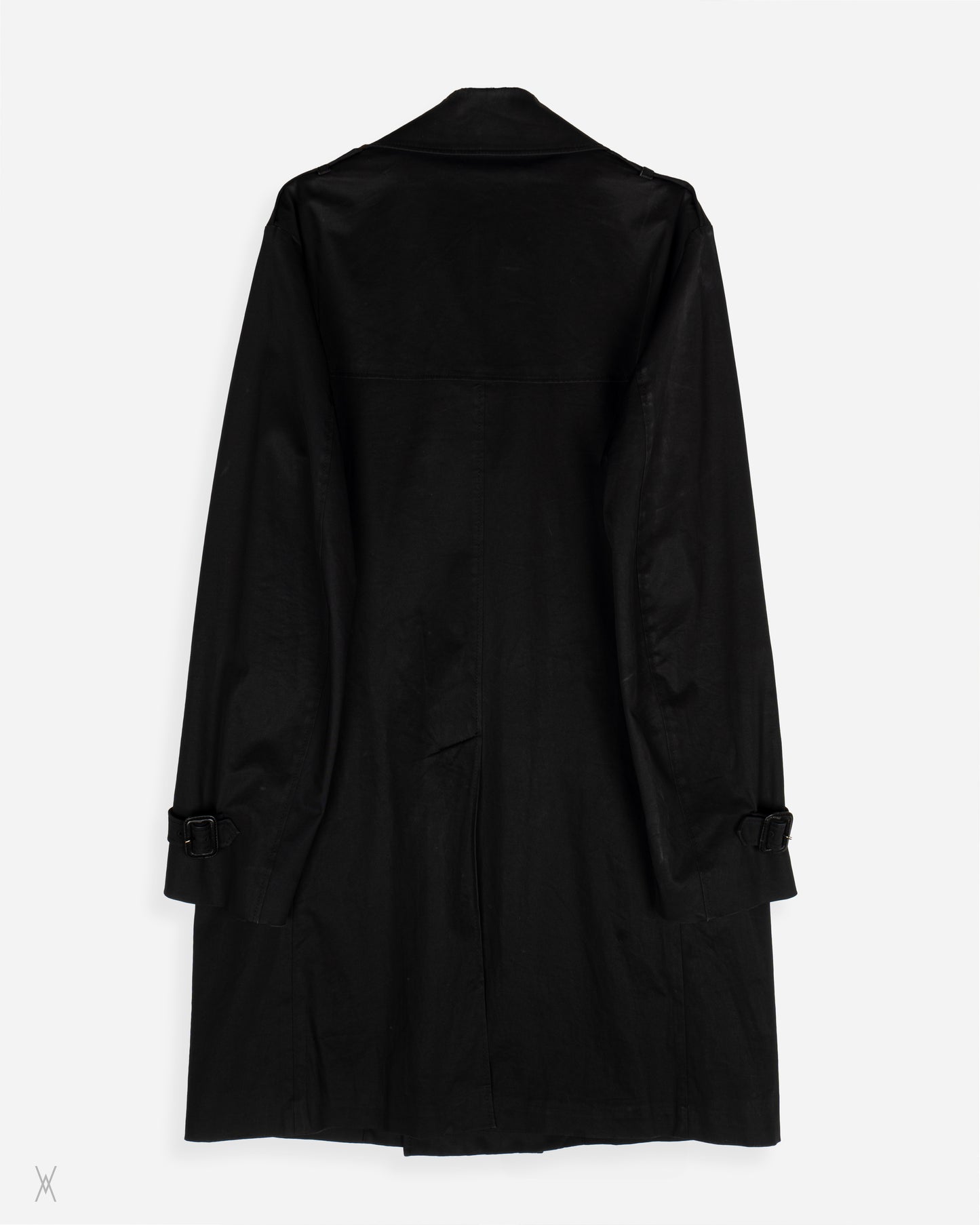 Vintage double-breasted mid length trench