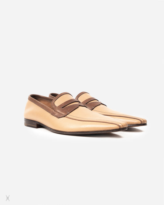 Two-tone loafers