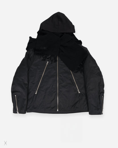 MM6 5zip hybrid jacket