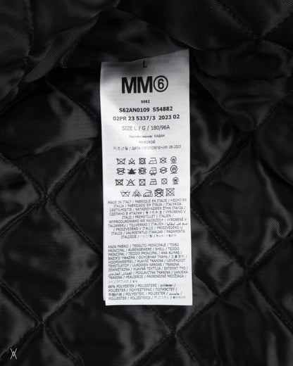 MM6 5zip hybrid jacket