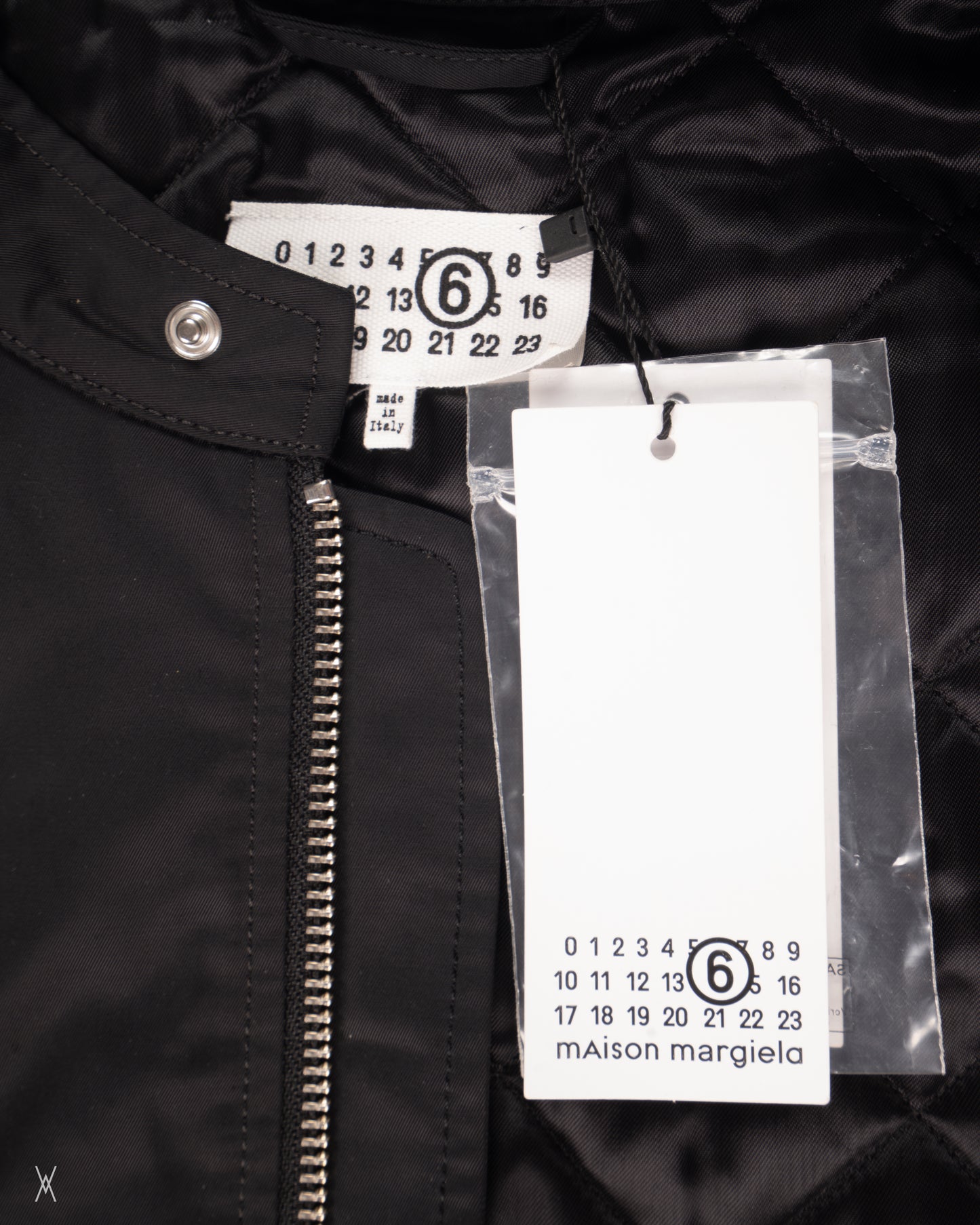 MM6 5zip hybrid jacket