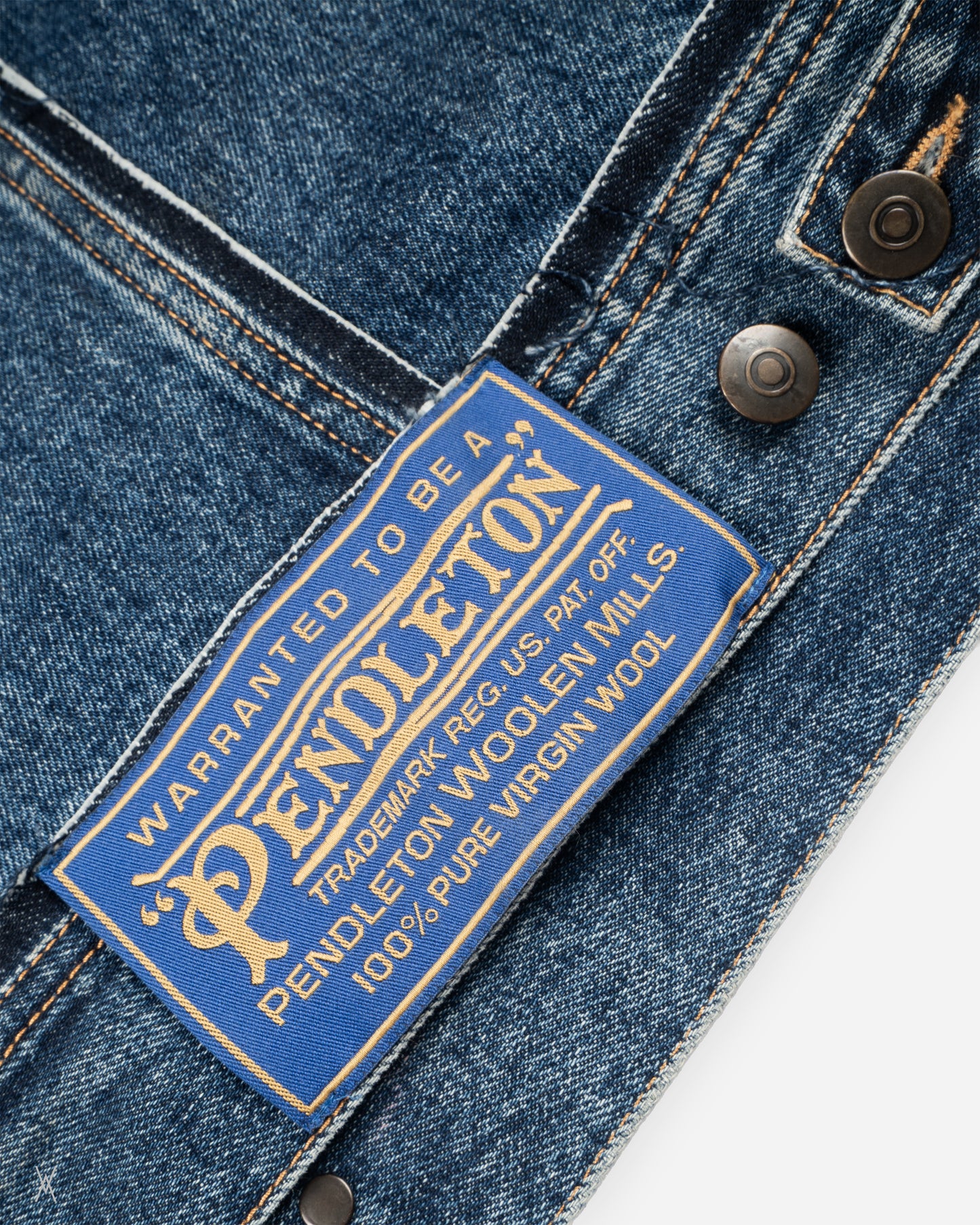 Pendleton Wool-Lined Denim Jacket