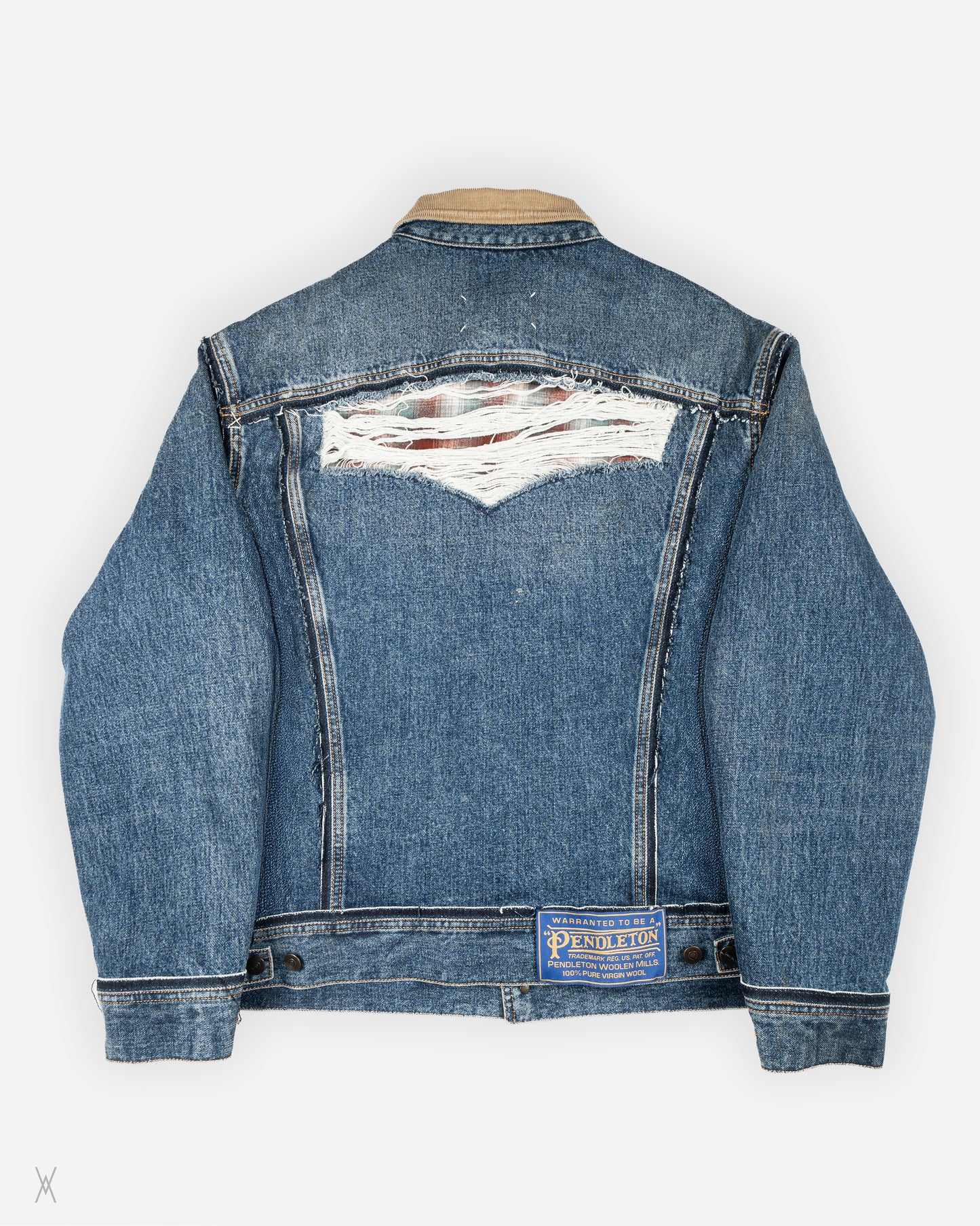 Pendleton Wool-Lined Denim Jacket