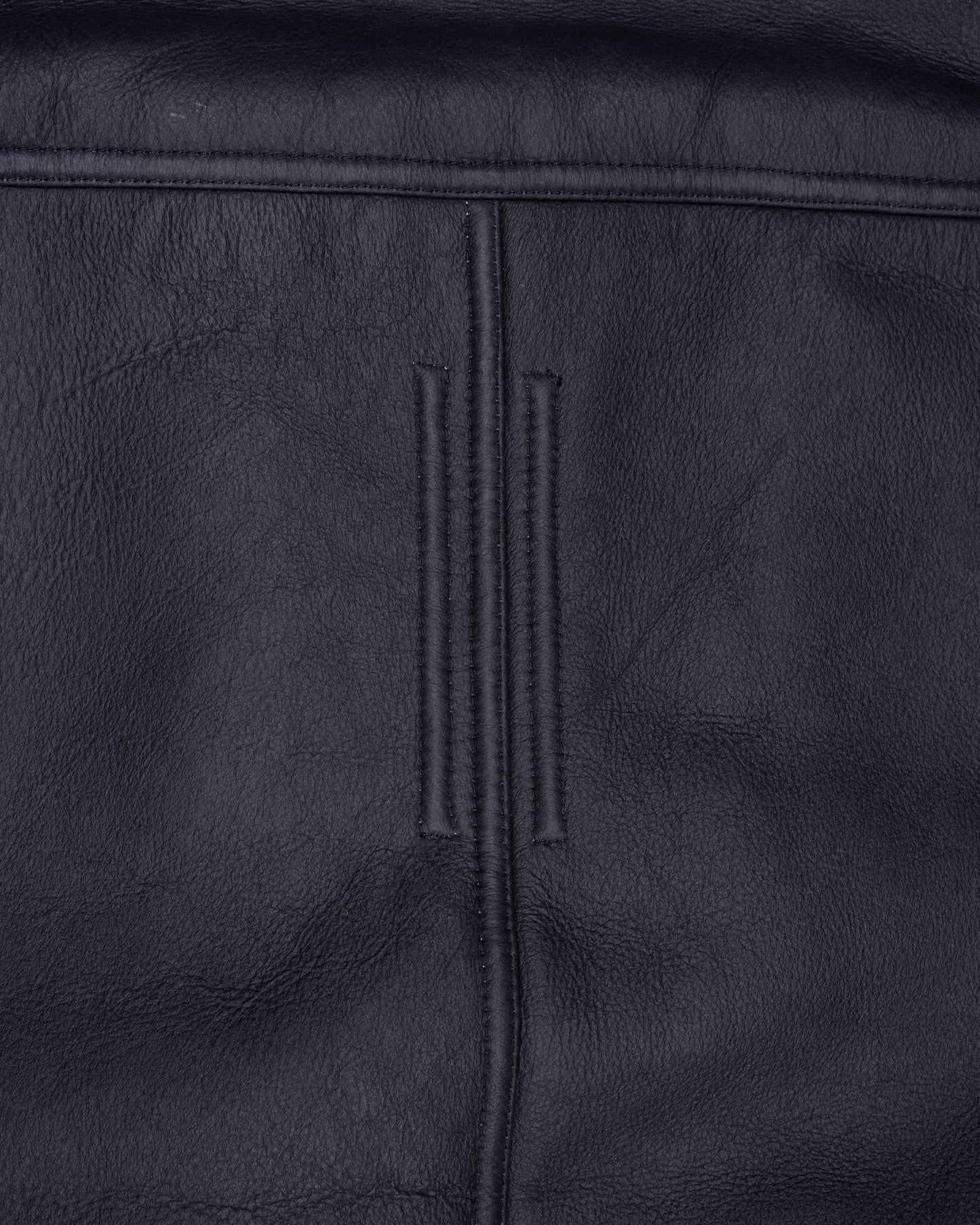 Rick Owens Sisyphus FW18 leather shearling jacket