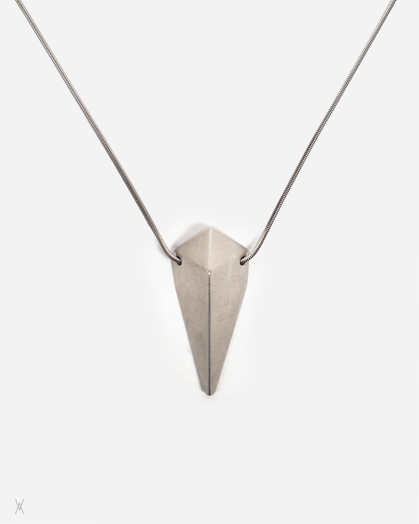 Pyramid pendant necklace