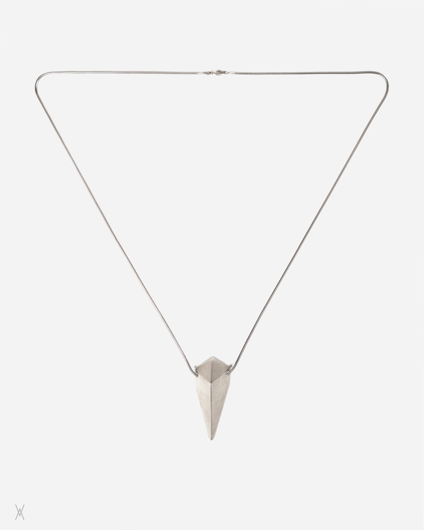 Pyramid pendant necklace