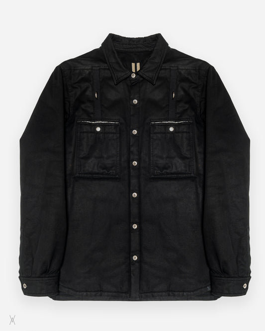 Rick Owens DRKSHDW Outershirt Black Jacket / (L)
