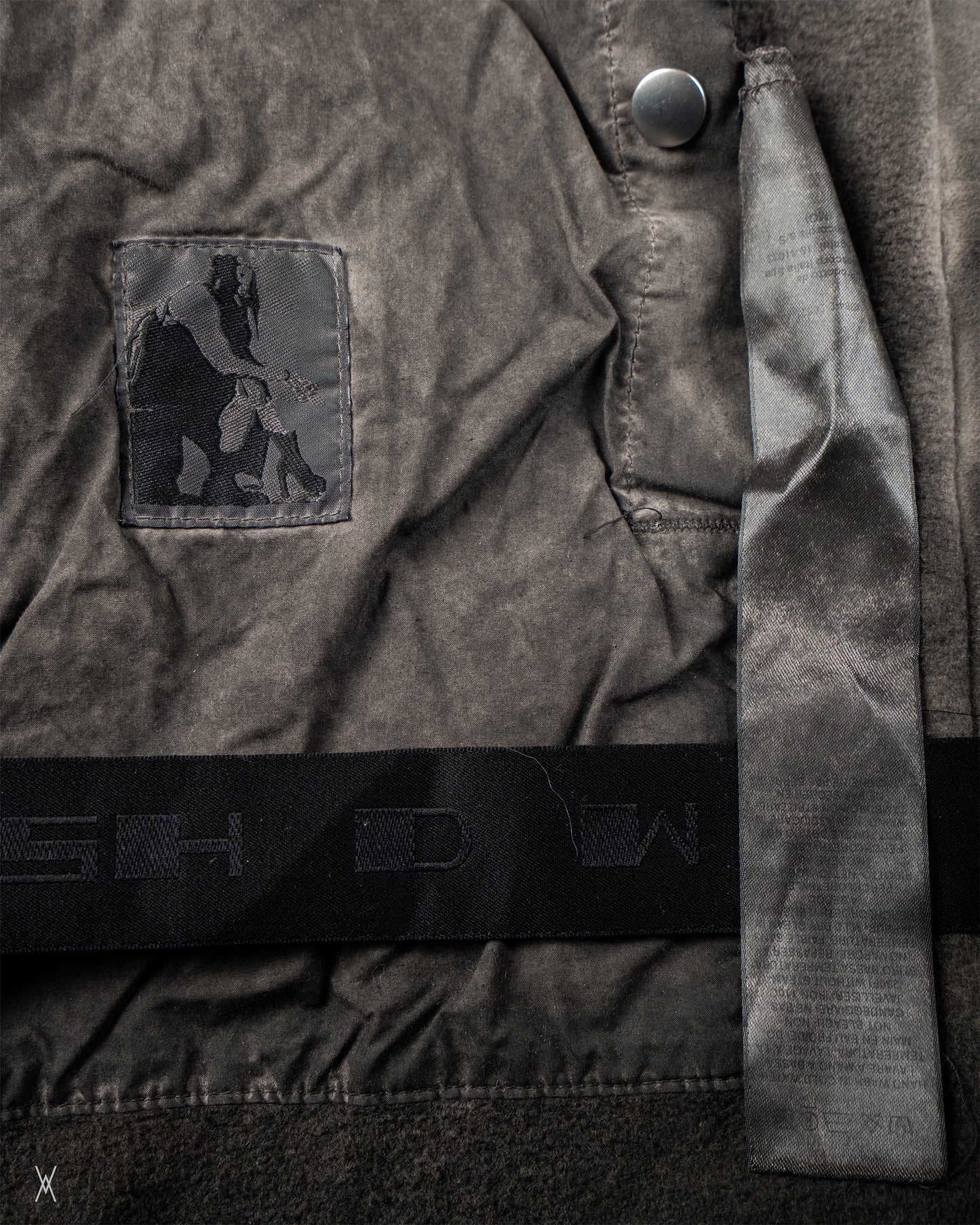 zipfront jacket (garment dye)