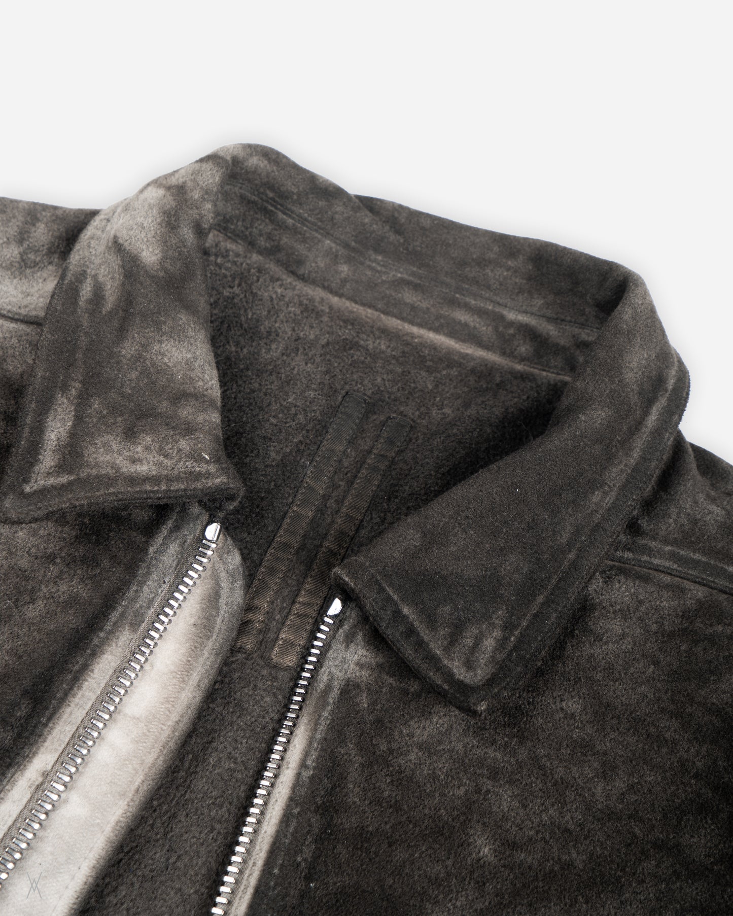 zipfront jacket (garment dye)