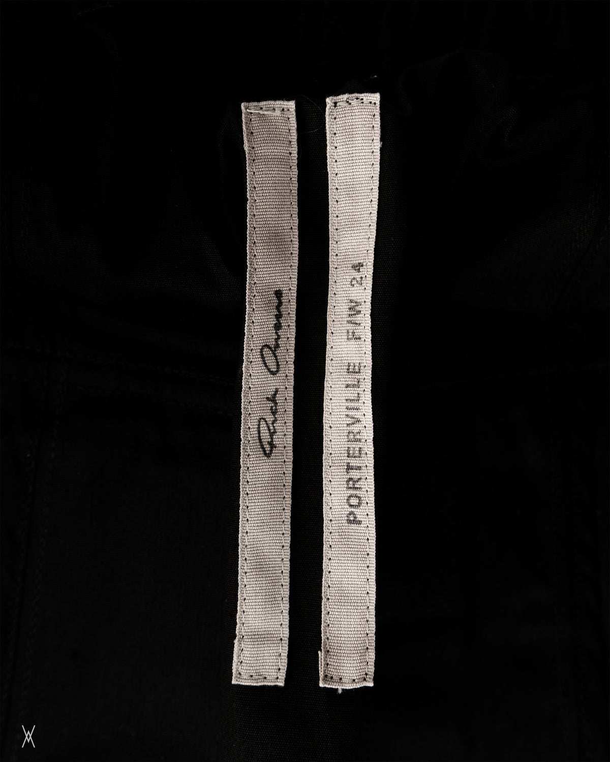 Rick Owens Drop Crotch Black Shorts / (IT 48)