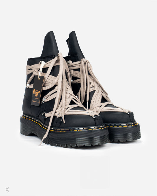 Rick Owens DRKSHDW x Dr. Martens 1460 Quad Sole Megalace® Boots