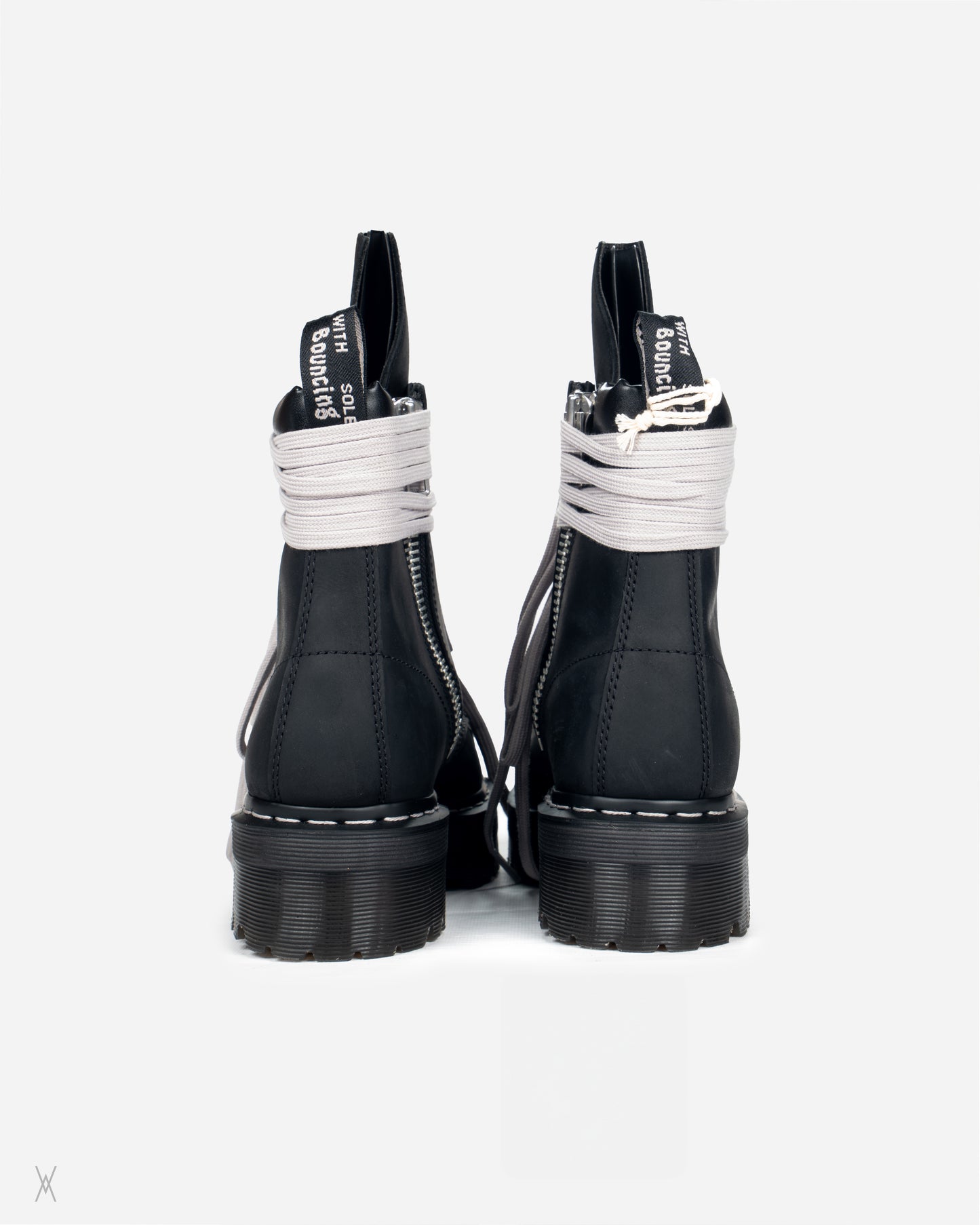 Rick Owens DRKSHDW x Dr. Martens Quad Sole Steel Toe Boot