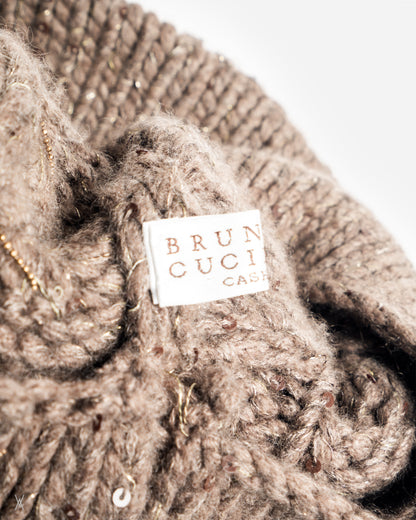 Embellished knit vest