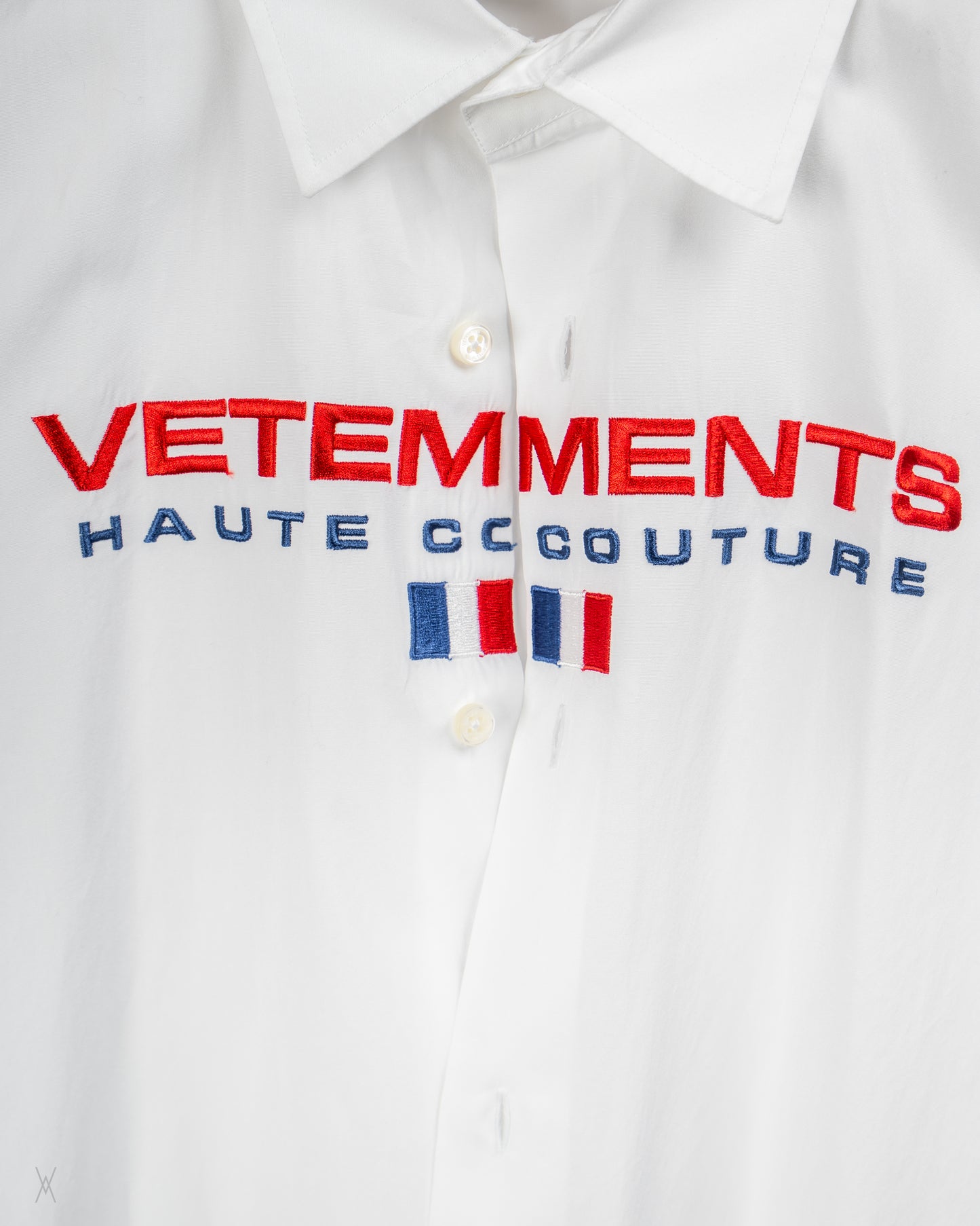 White button-up shirt