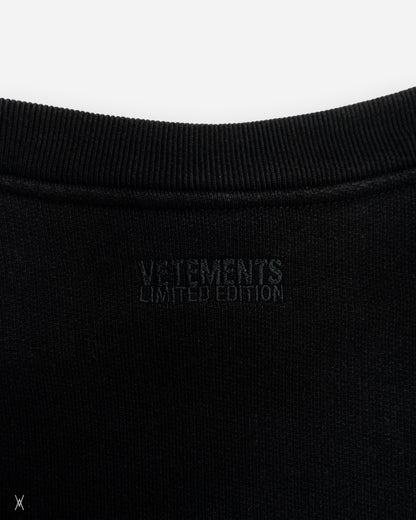 Think Differently Black Sweatshirt