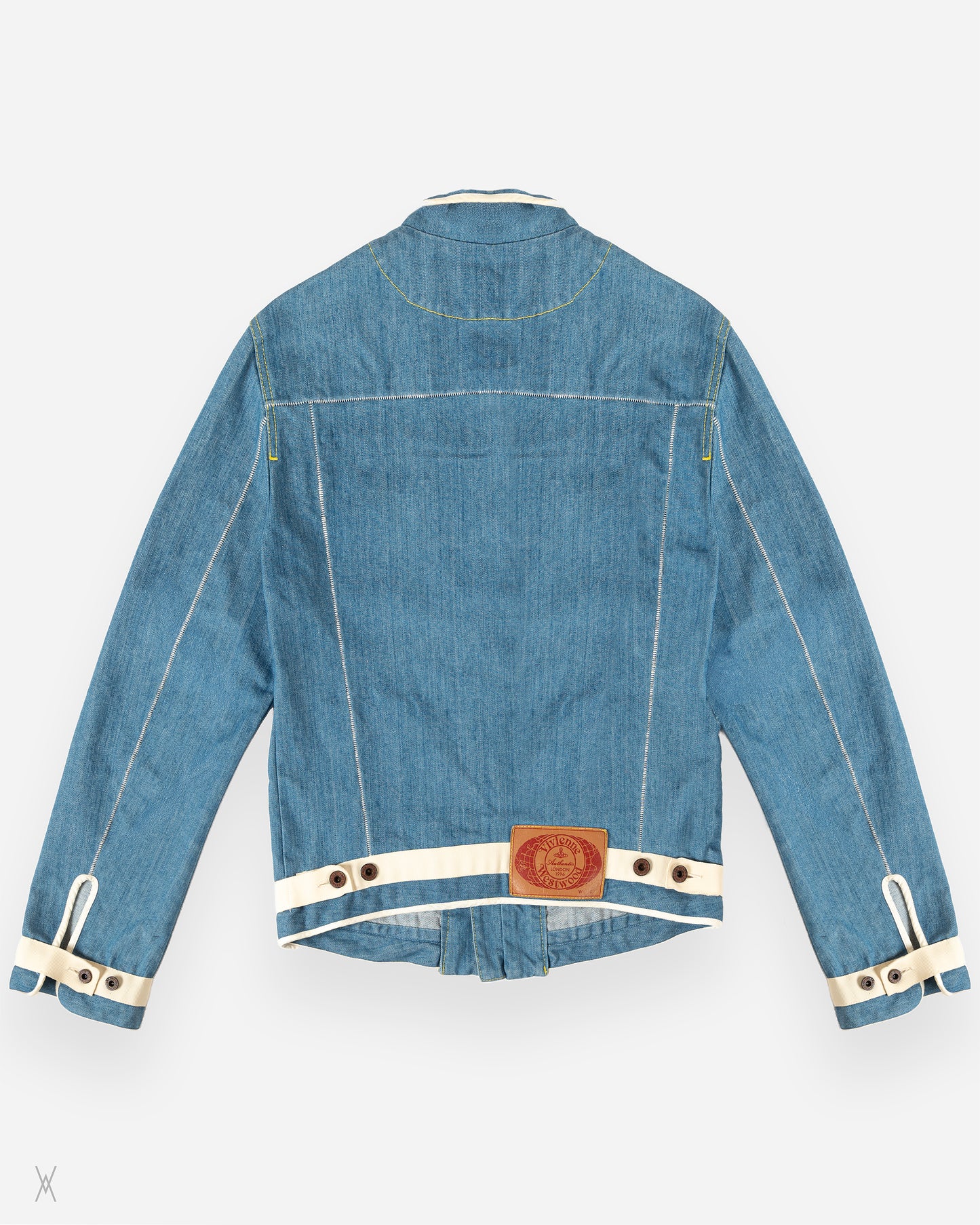 SS10 Men’s Runway Denim Jacket, Look 28 / (46)