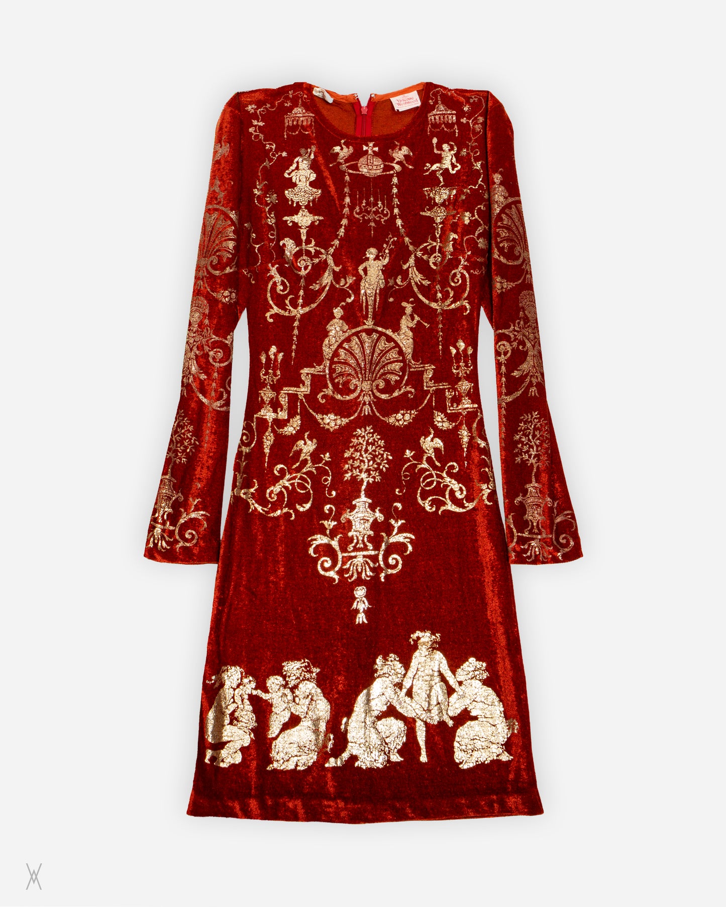 Boulle Velvet Dress — Autumn/Winter 1990–1991