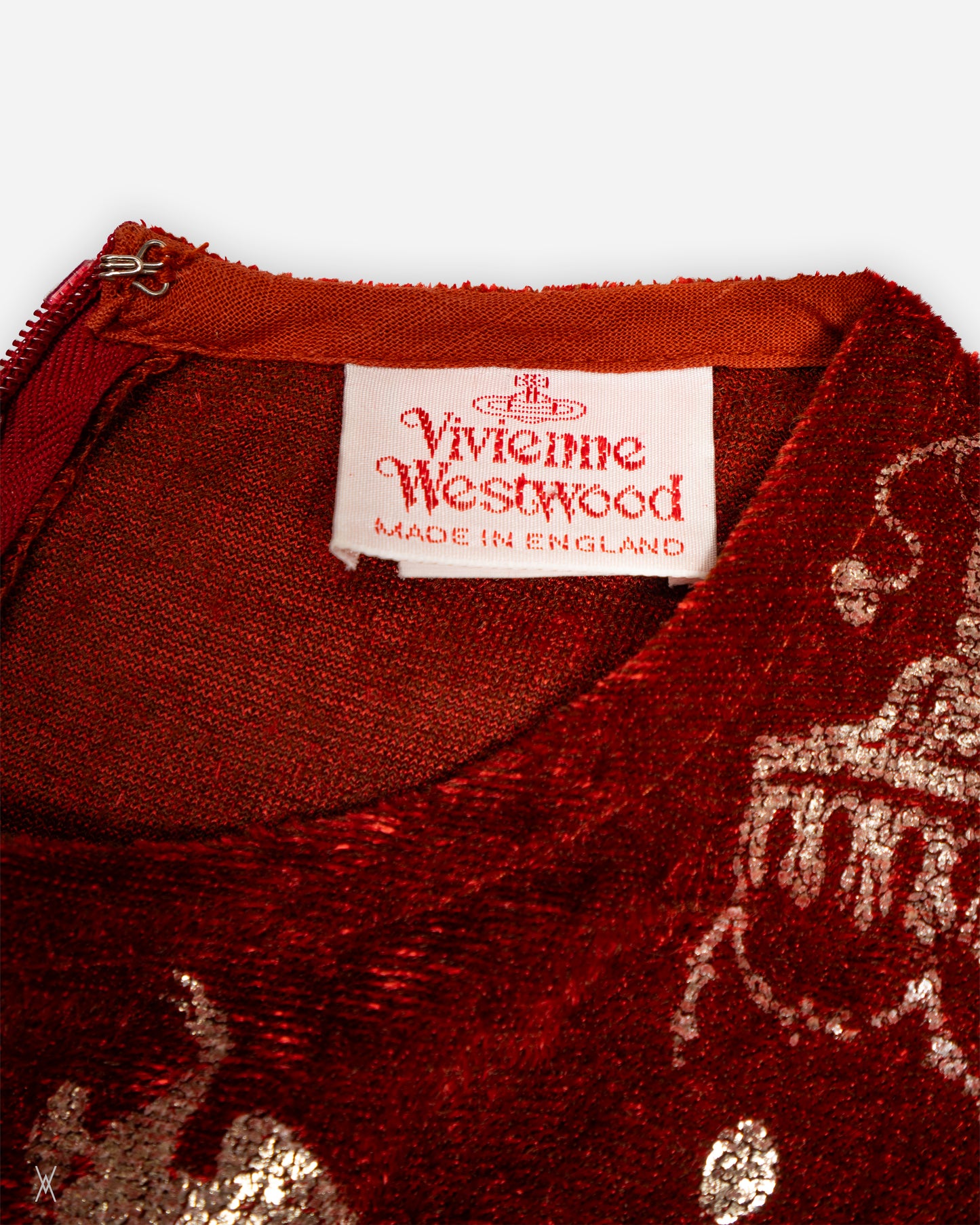 Boulle Velvet Dress — Autumn/Winter 1990–1991