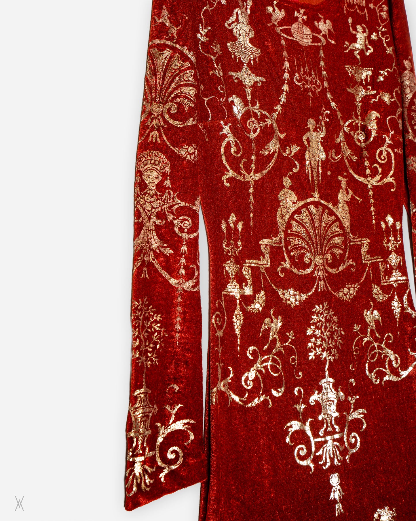 Boulle Velvet Dress — Autumn/Winter 1990–1991