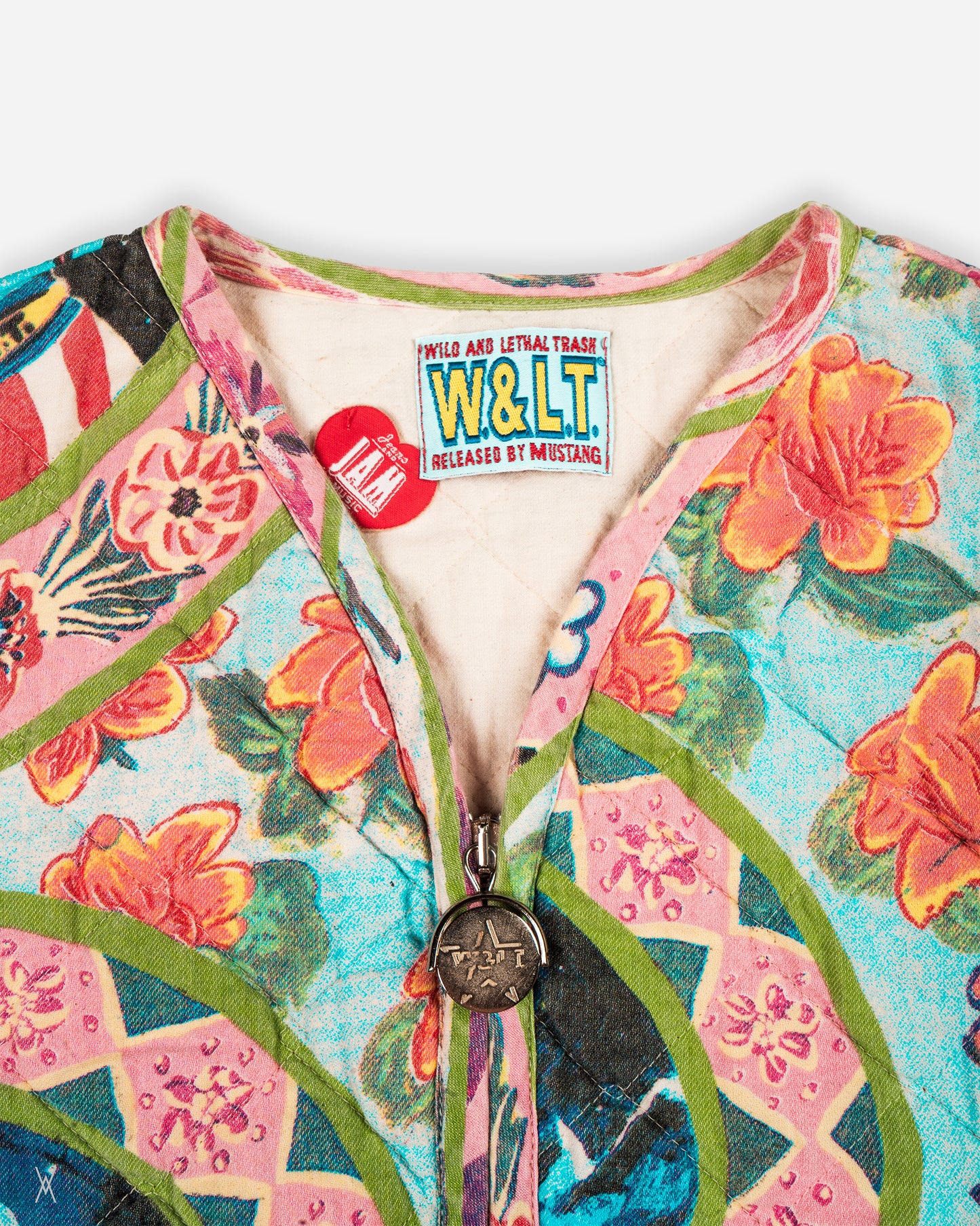 W&LT by Walter Van Beirendonck quilted cotton vest