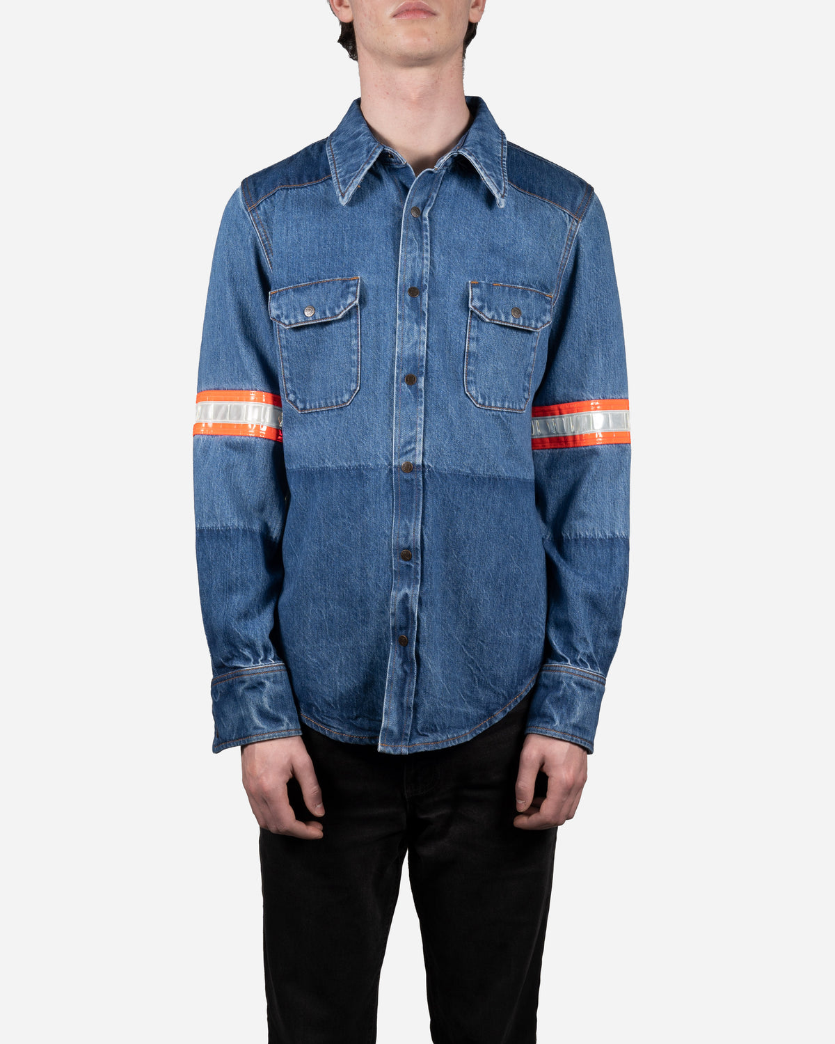 CK205W39NYC by Raf Simons Reflective Denim Jacket – VORHE