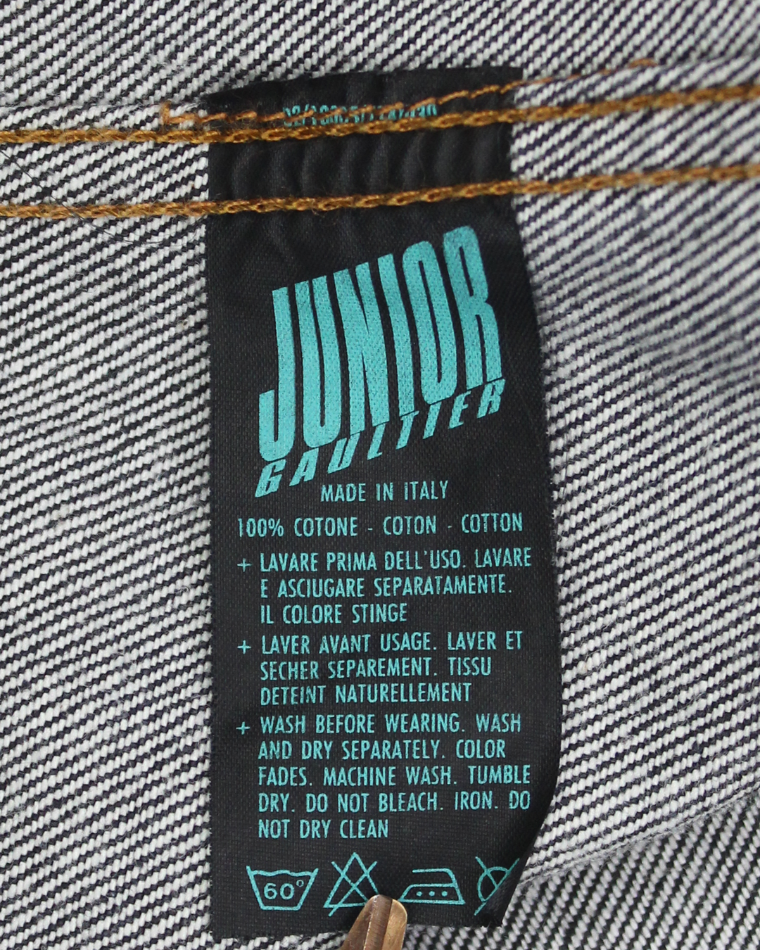 „Junior Gaultier” Metal Plate Jacket