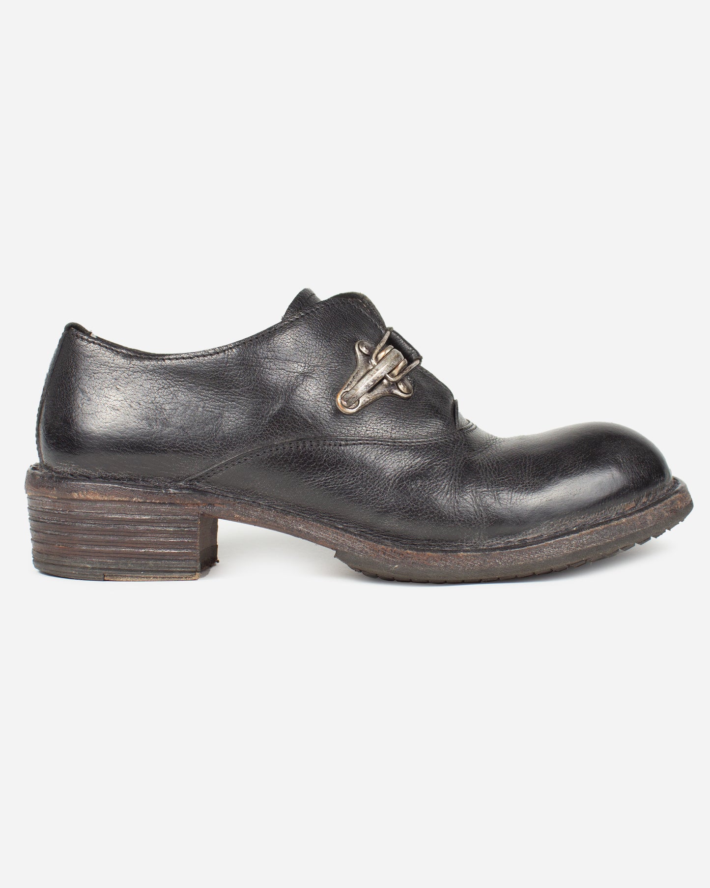 MOMA leather derbies