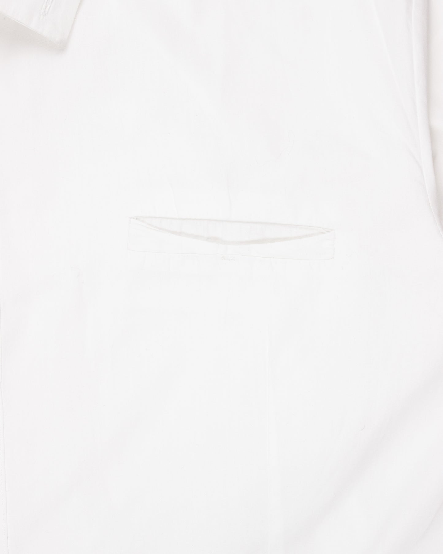 Overlock White Shirt
