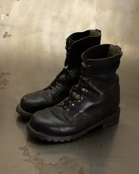 Swiss army combat boots